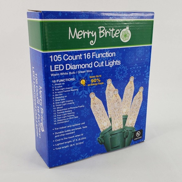 Merry Brite Led Christmas Lights 